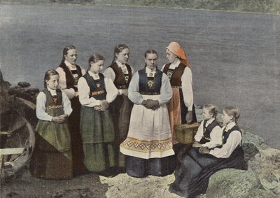 Costumi Norvegesi, Ragazze e Donna del Sognefjord da European Photographer